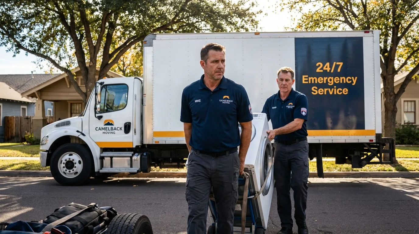 CamelBack Moving crew loading furniture in Ahwahnee, CA
